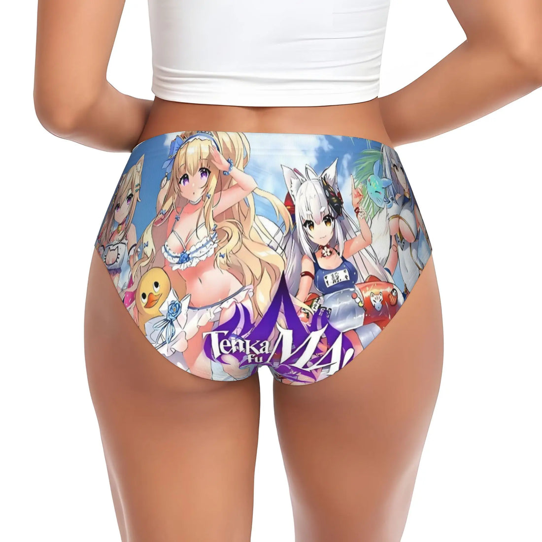 Game Japan Anime Tenkafuma  Brief Panties Women Comfort Stretch Comic  Underwear