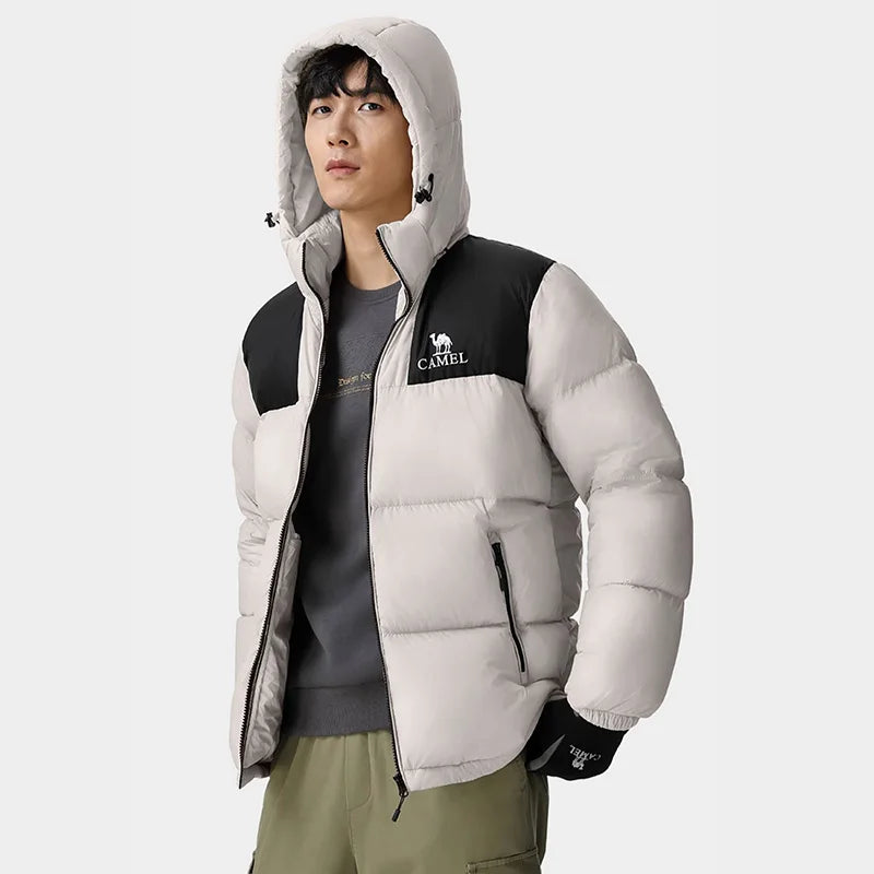 GOLDEN CAMEL Outdoor Down Jackets Women Men's Winter Coats Windbreakers Thickened Plush Bread Jacket for Men 2024 Winter New
