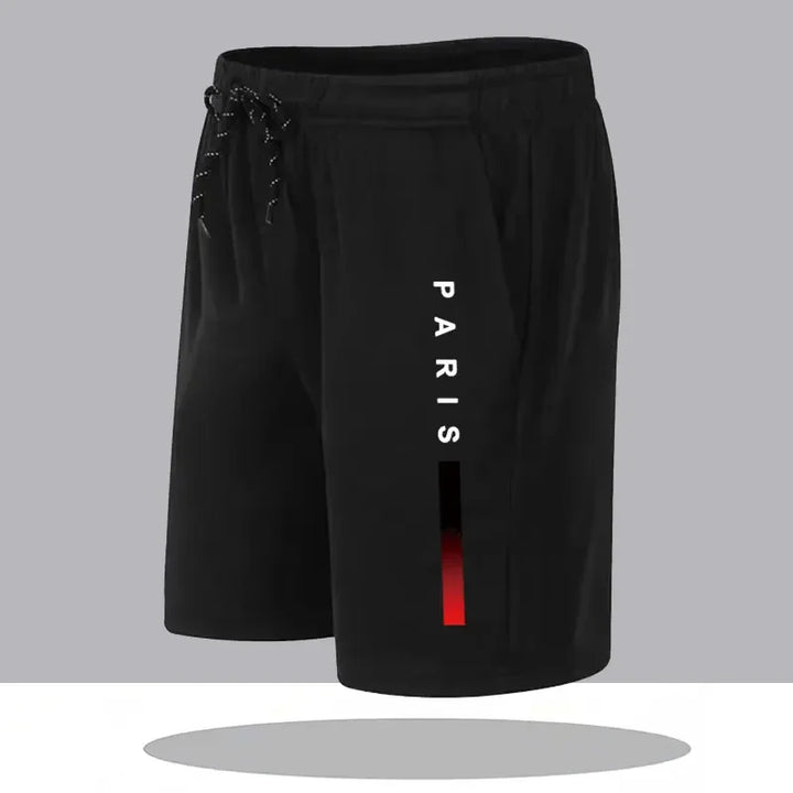 Men's Sports Shorts, Breathable, Quick Drying, for Badminton, Color Black, for Training, Running and Fitness, Summer 2026