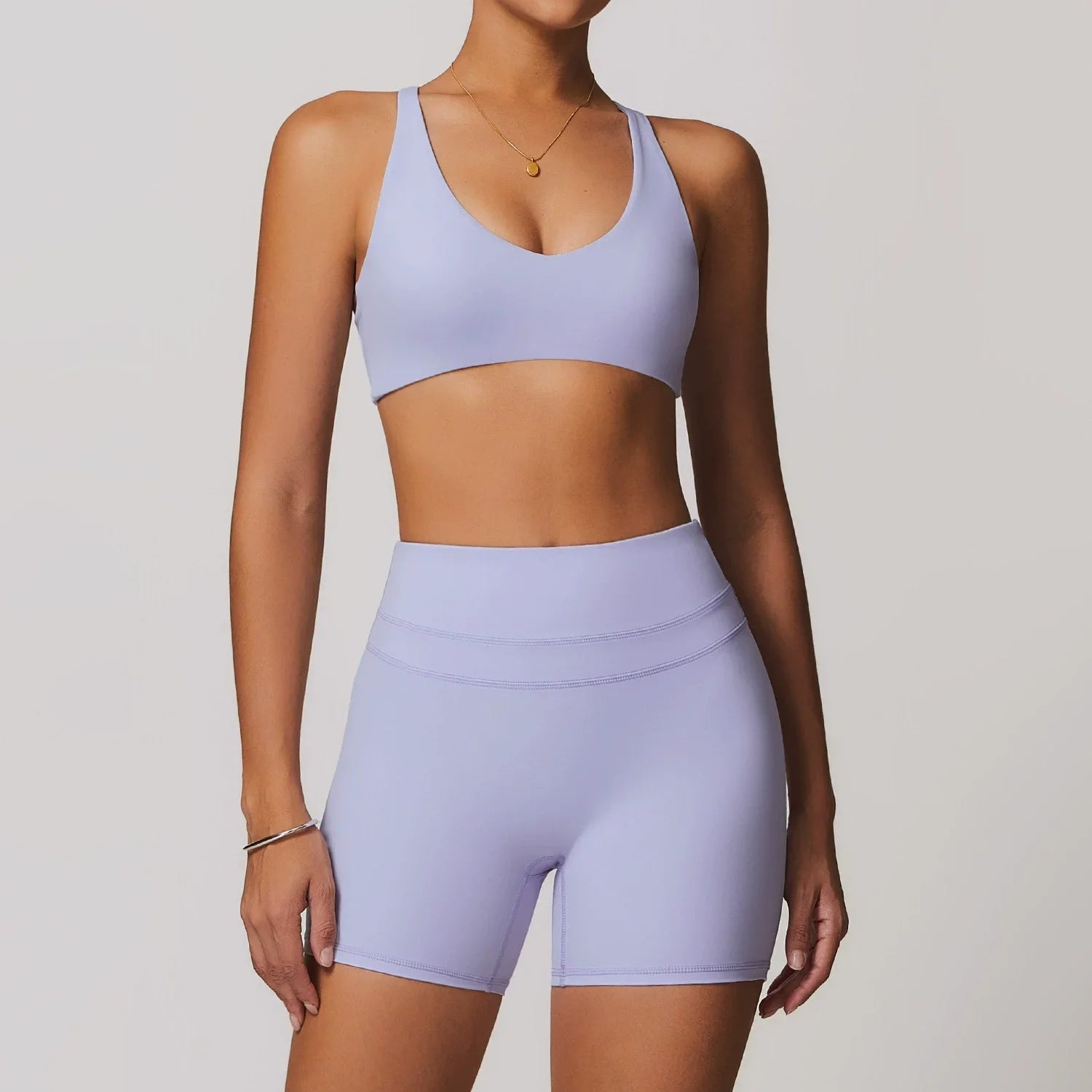 2 Pieces Sportswear Women Yoga Set Gym Clothes Sportswear Yoga Suits Fitness Set Tracksuits Sports Bra Gym High Waist Leggings - ATFH