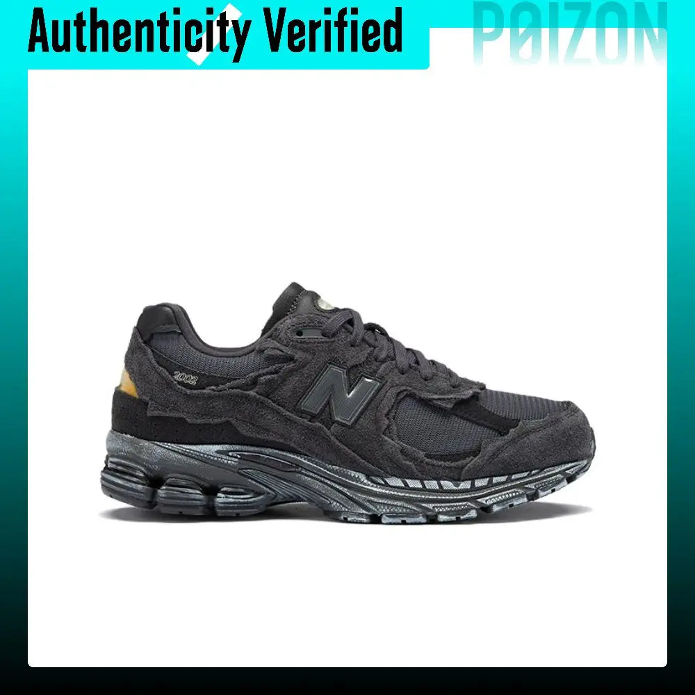 New Balance NB 2002R Fabric Breathable Low top Casual City Commuting Running Shoes Unisex Phantom Black M2002RDB