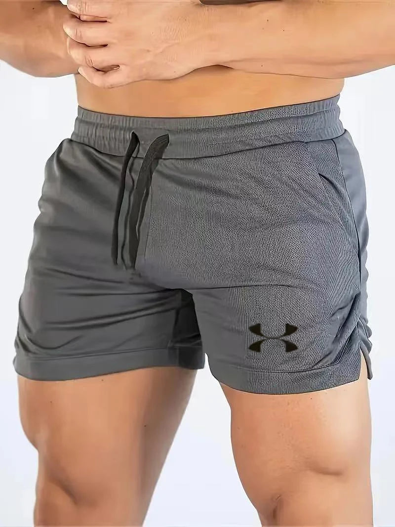 Summer new fitness shorts men's daily mesh breathable fitness shorts running shorts men's jogging sportswear