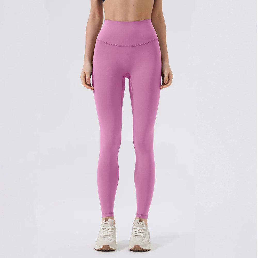 Women Back Waist Pocket High Waist Yoga Legging Women Sport Cropped Pants Butter Athletic Gym Comprehensive Training Jog - ATFH