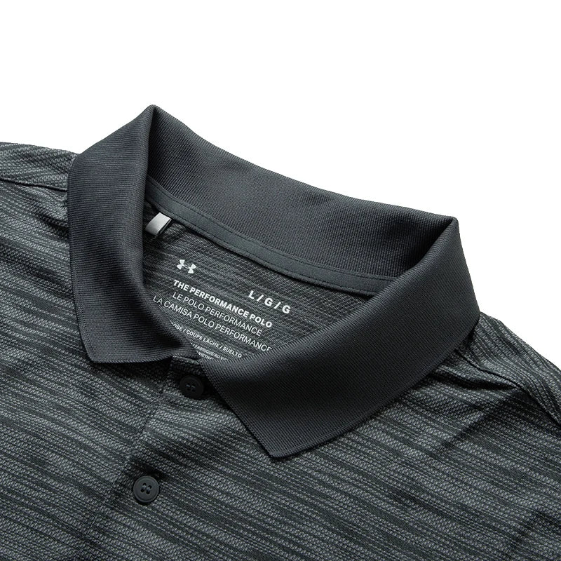 Under Armour Men's Tops, Sportswear, Comfortable, Breathable, Casual Polo Shirts, Fitness Running T-Shirts 1377374-012