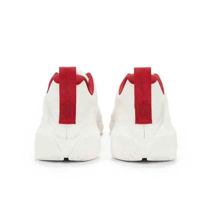Nike S.T. GLOW EP Versatile Comfortable Cushioned Low-Top Basketball Shoes Men’s Sports Shoes White and Red IQ1129-061