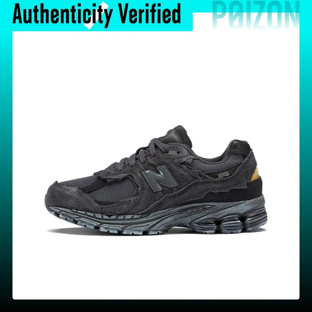 New Balance NB 2002R Fabric Breathable Low top Casual City Commuting Running Shoes Unisex Phantom Black M2002RDB