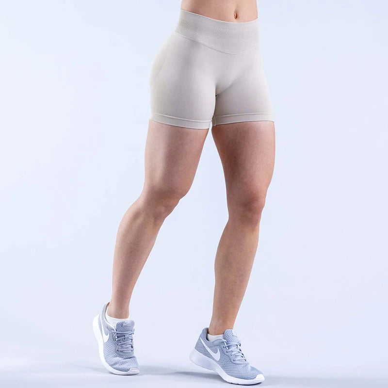 Impact Shorts Women Seamless Yoga Shorts Scrunch Bum Gym Shorts Workout Low Waist Short Leggings Booty Stretch Running Shorts Tahsi Fashion House