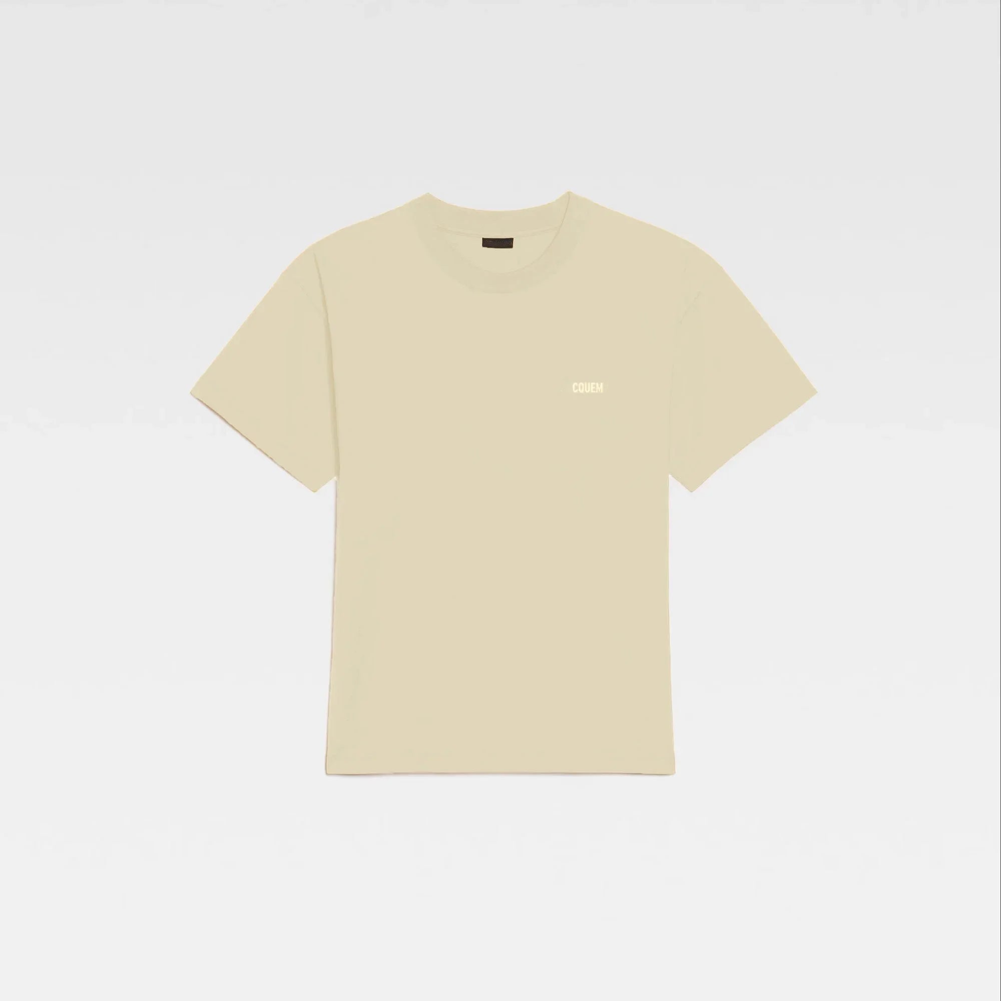 2025 Men's and Women's Casual Solid Color Versatile Loose Style Letter Printed Summer T-shirt - ATFH