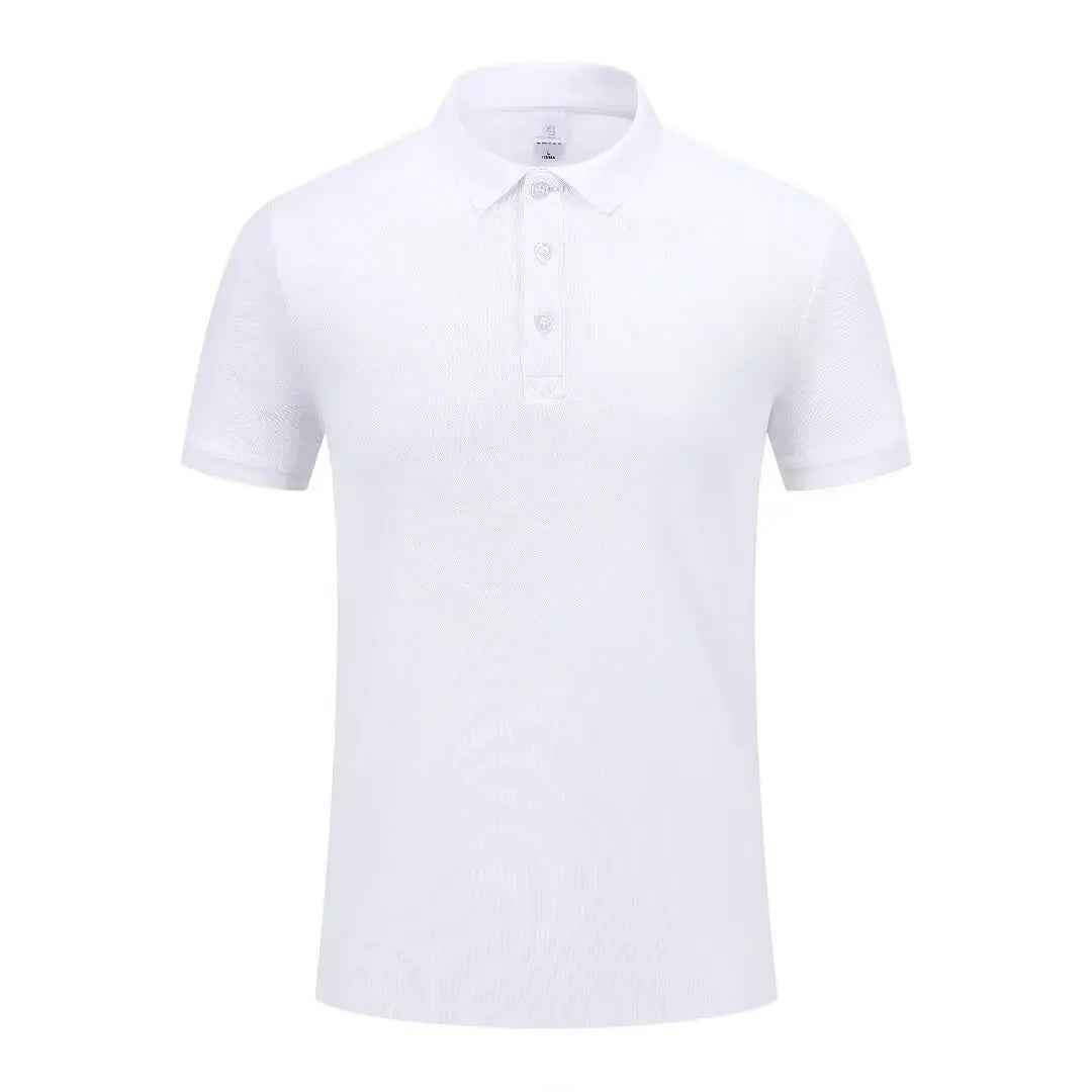 Summer Polo Shirts Men S-4xl Quick Dry Short Sleeve T-Shirt Elasticity Breathable Cool Ice Silk Polo Shirt Male Purple 18 Colors