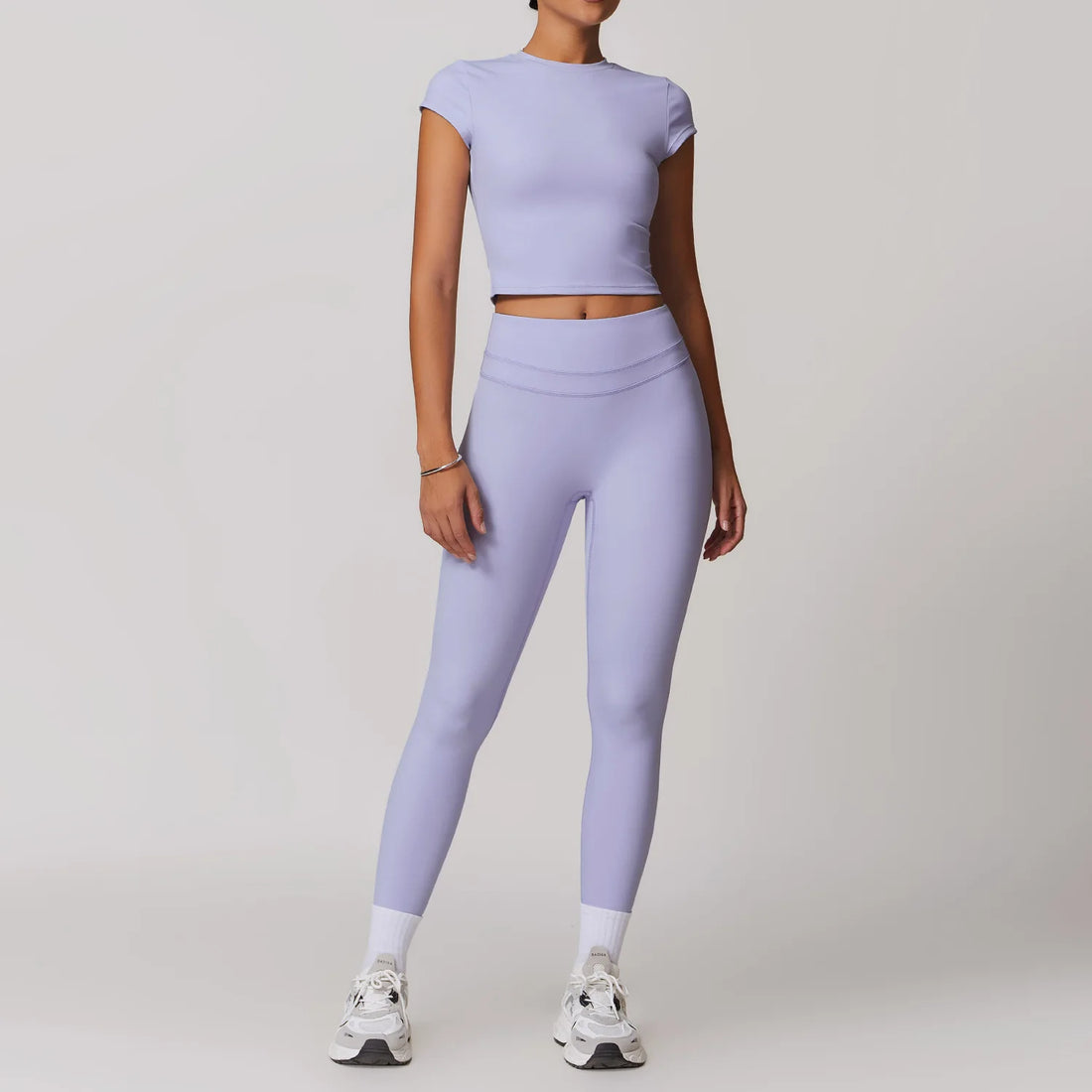 SWELTERING 2 Pieces Sportswear Women Yoga Set Gym Clothes Sportswear Yoga Suits Fitness Set Tracksuits Sports Bra Gym Leggings - ATFH