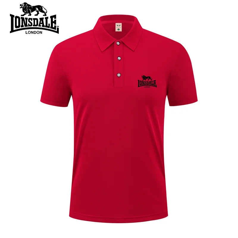Men's Golf Polo Shirt 2026 New Summer Casual Breathable Short Sleeve Collar Business Shirt Golf Men's Top