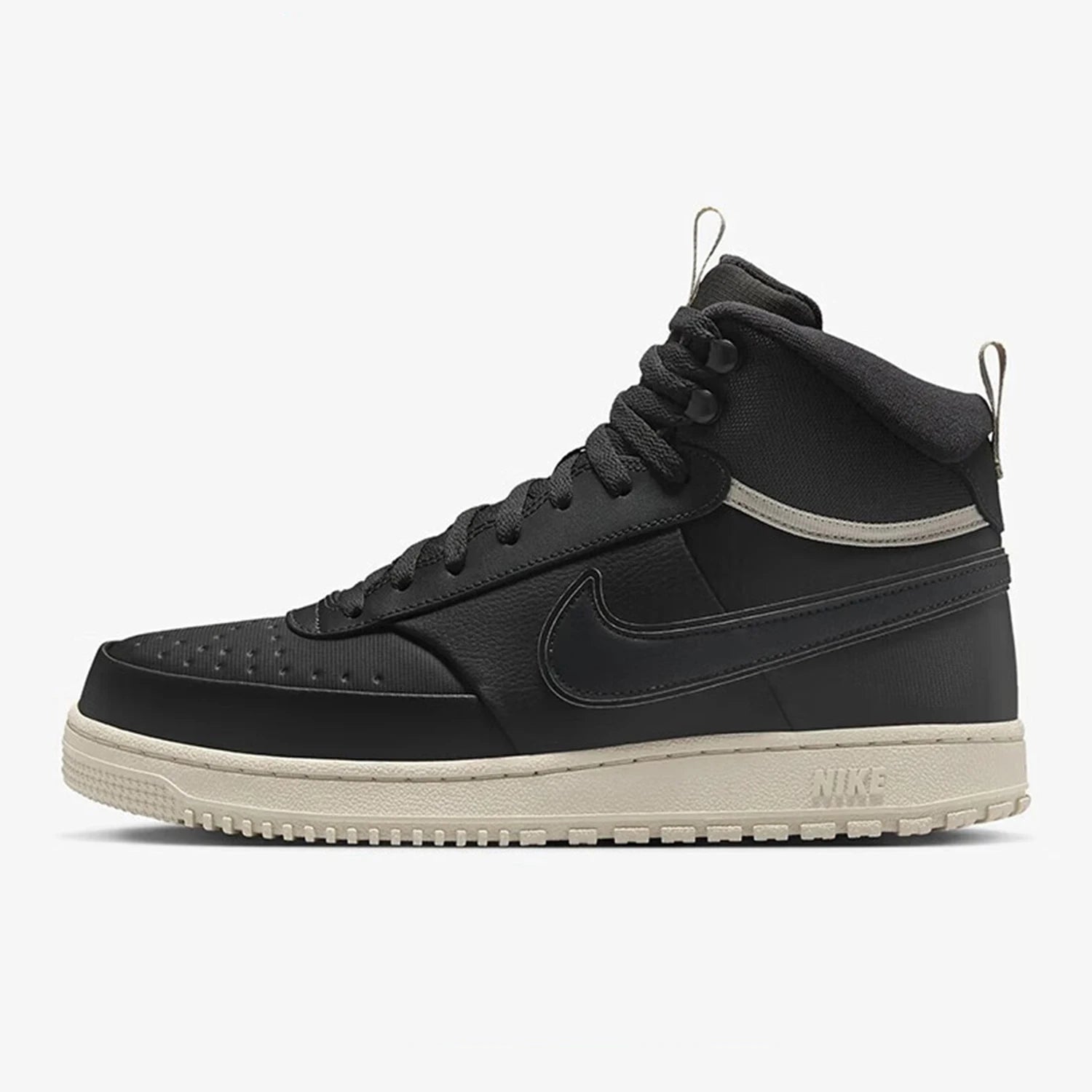 Nike Official Genuine COURT VISION Men's Warm Mid-Top Classic Sneakers DR7882-003 ATFH