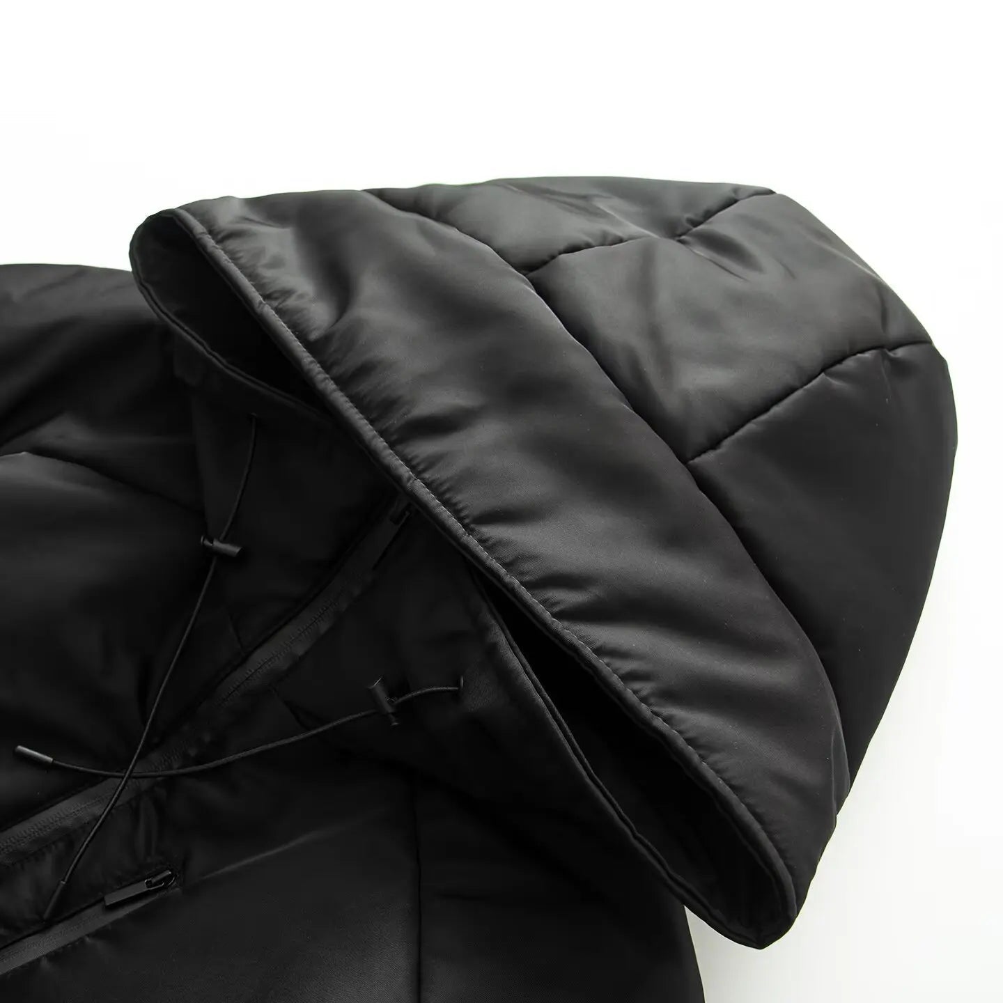 Parkas Jackets Women's Hoodies Jacket Coat Black Hoody Winter Warm Thick Long Sleeve Outwear Solid zartins 2025 With Zipper Coat ATFH