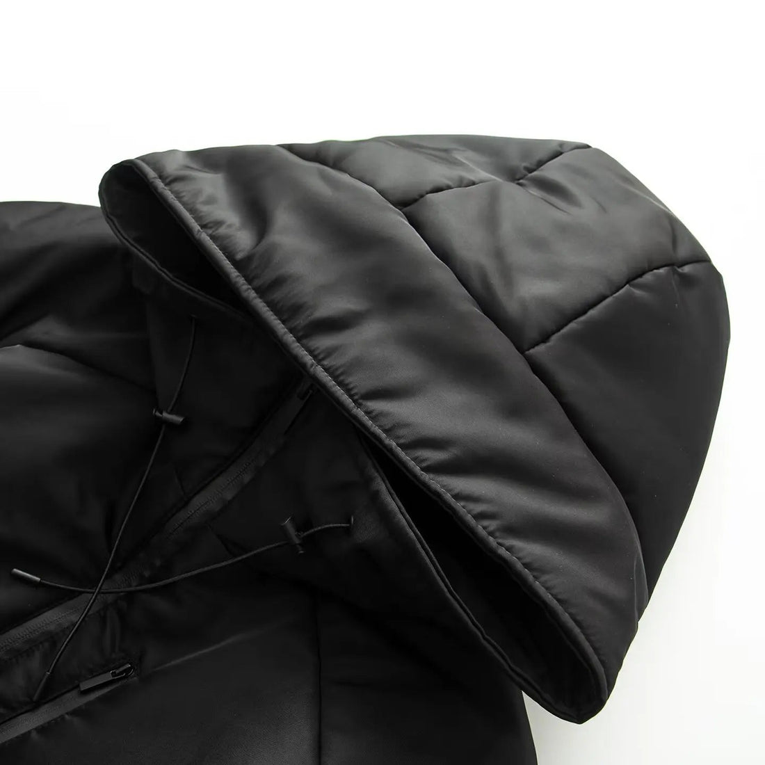 Parkas Jackets Women's Hoodies Jacket Coat Black Hoody Winter Warm Thick Long Sleeve Outwear Solid zartins 2025 With Zipper Coat ATFH