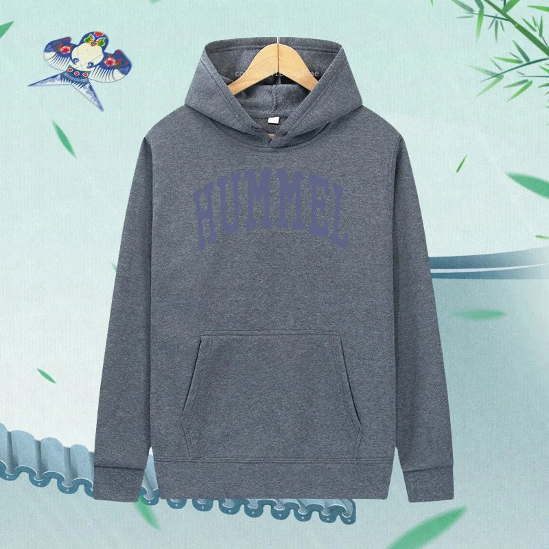 Harajuku Hoodie Men's Autumn fleece hoodie Graphic print Pullover Sportwear Long Sleeve Clothes Regular fit Vintage Sweatshirts - ATFH
