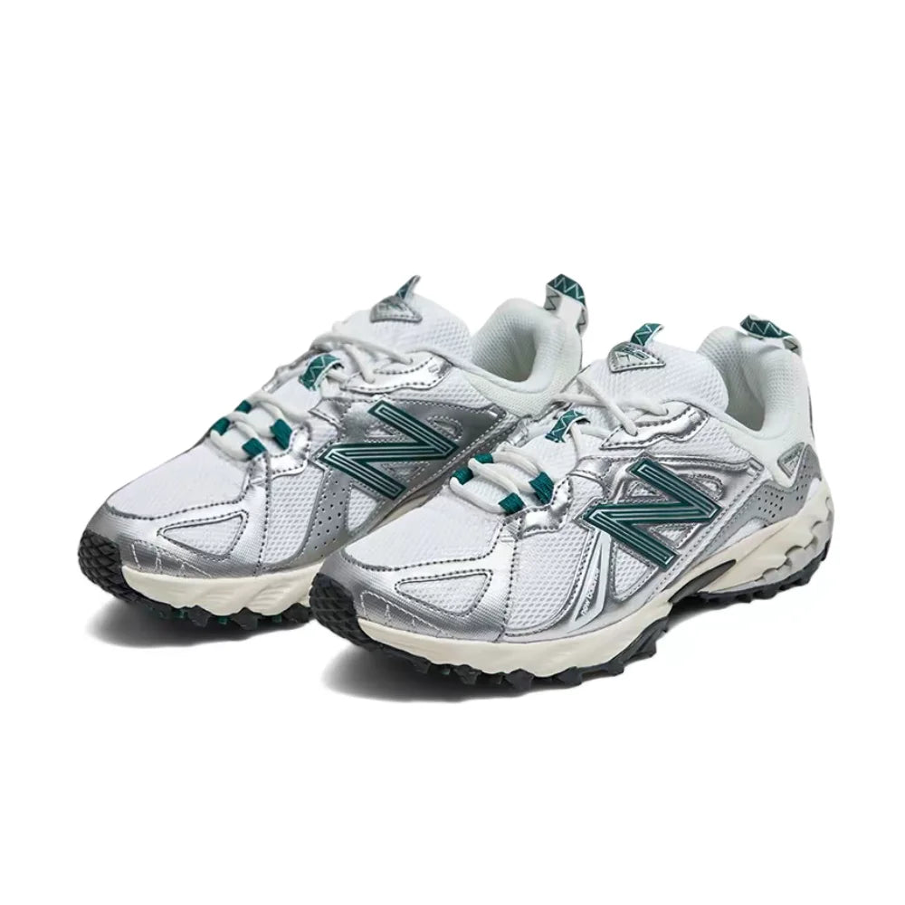 New Balance 610T Urbancore Unisex Low-Top Running Shoes – Silver-White, Comfortable, Minimalist & Durable ML610TAE