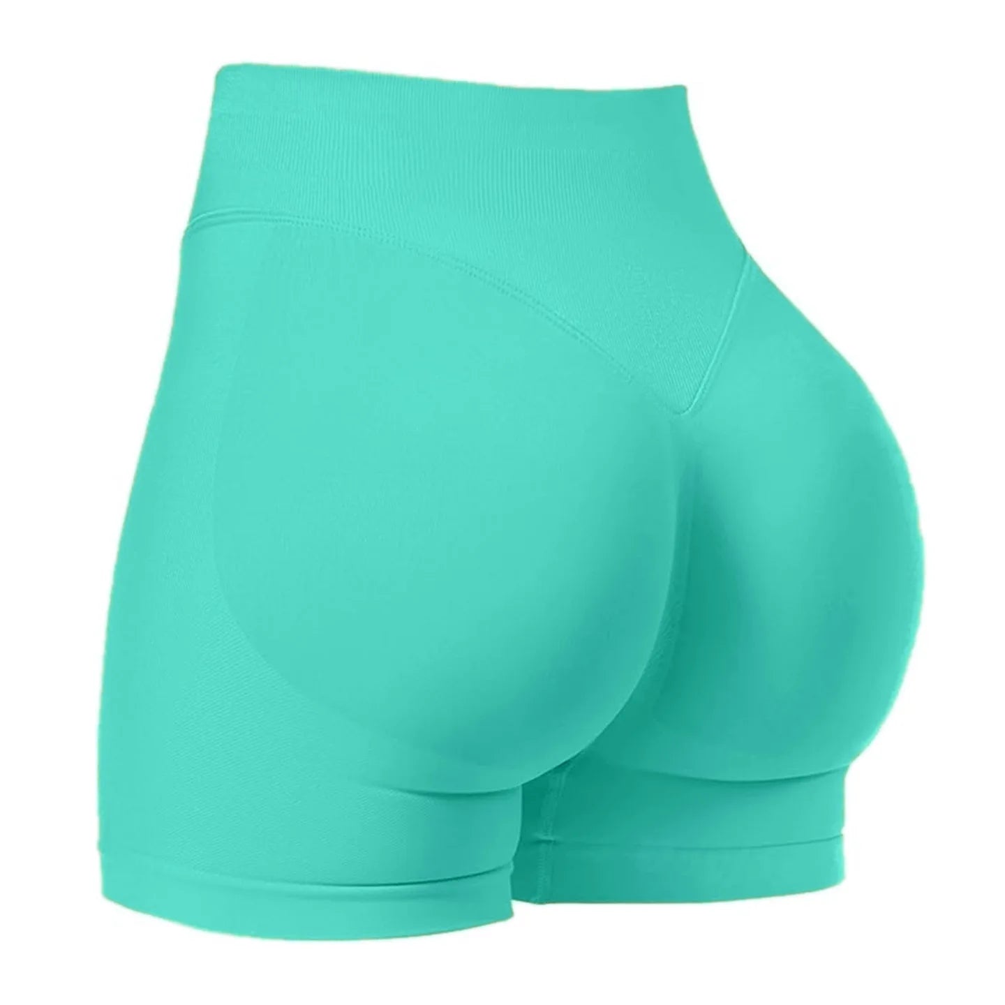 Women's High-Waisted Seamless Fitness Shorts: Tummy Control Compression, Butt-Lifting, High-Elastic Breathable, for YOGA