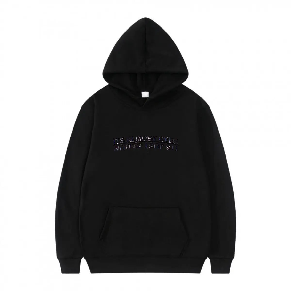 Over & Begun Paradox Phrase Men Women Fashion Hip Hop Pullovers Sweatshirt Vintage Streetwear Hoodie - ATFH