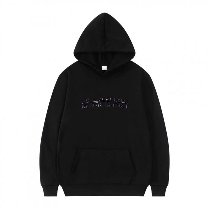 Over & Begun Paradox Phrase Men Women Fashion Hip Hop Pullovers Sweatshirt Vintage Streetwear Hoodie - ATFH