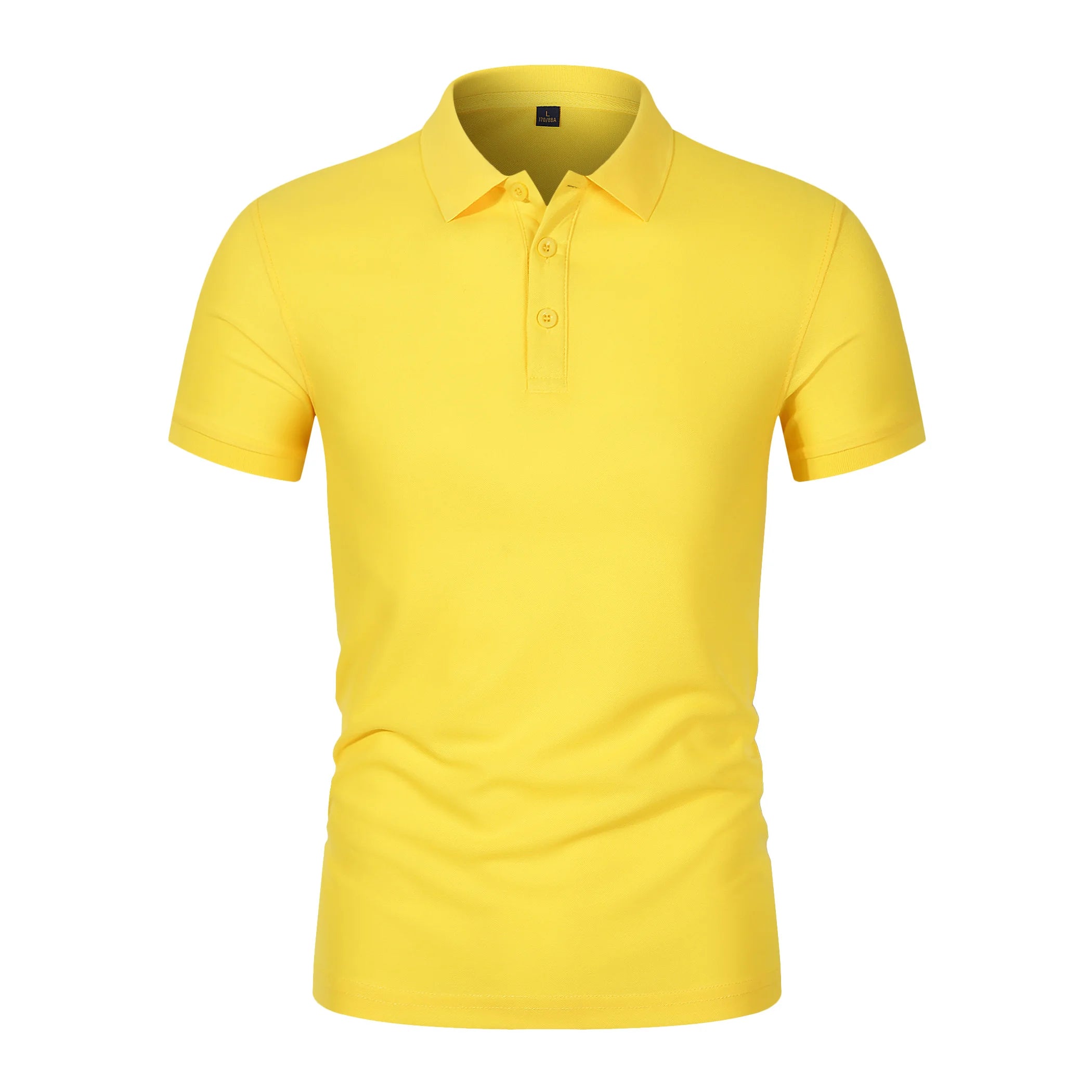 2026 Hot Sale Men's Summer Casual Breathable Comfortable Polo Shirt Men's Solid Color High Quality Short Sleeve T-Shirt