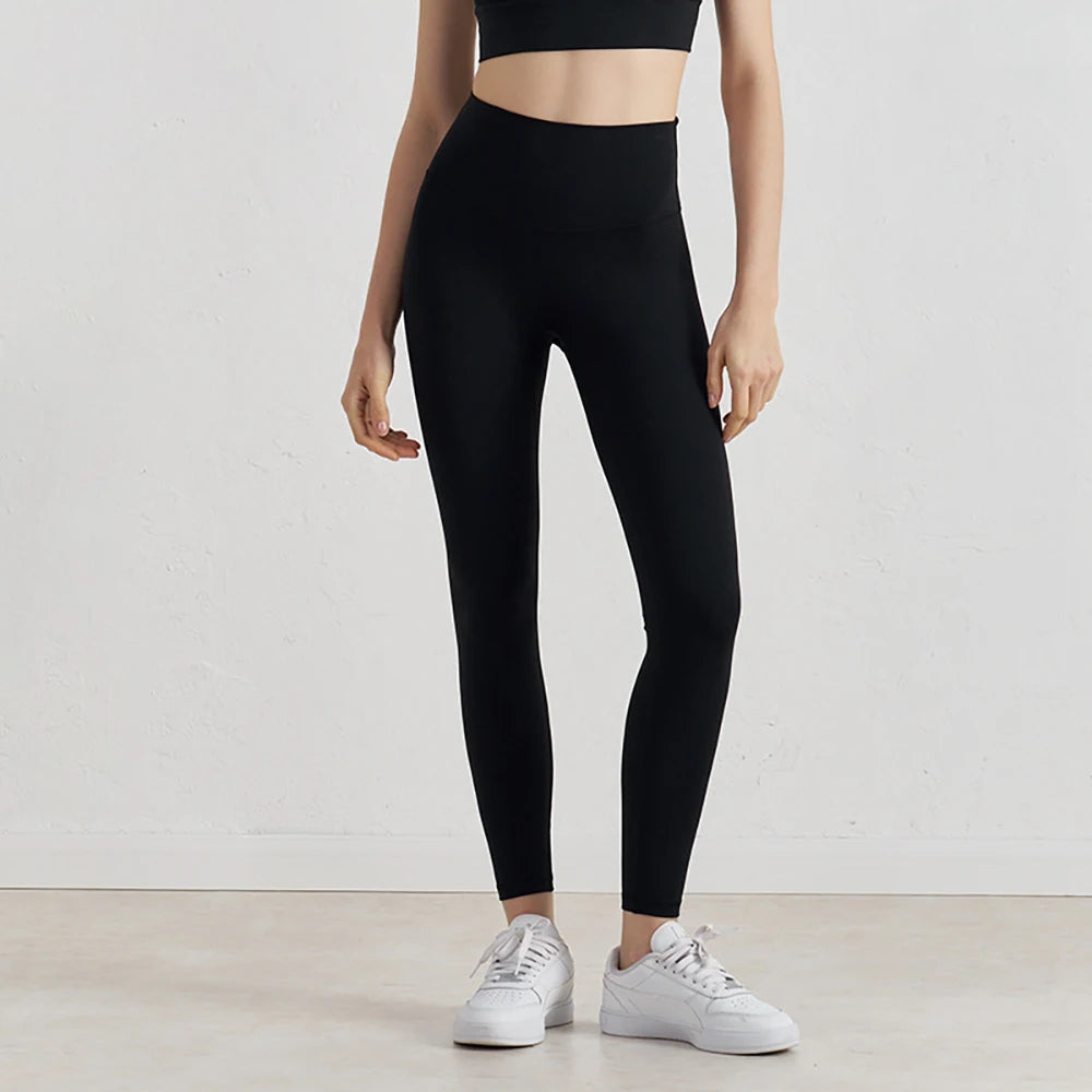 Yoga Leggings for Fitness Legging Sport Femme Back Pocket Pants Female Buttery Soft High Waist Leggins Push Up Gym Tights Women ATFH