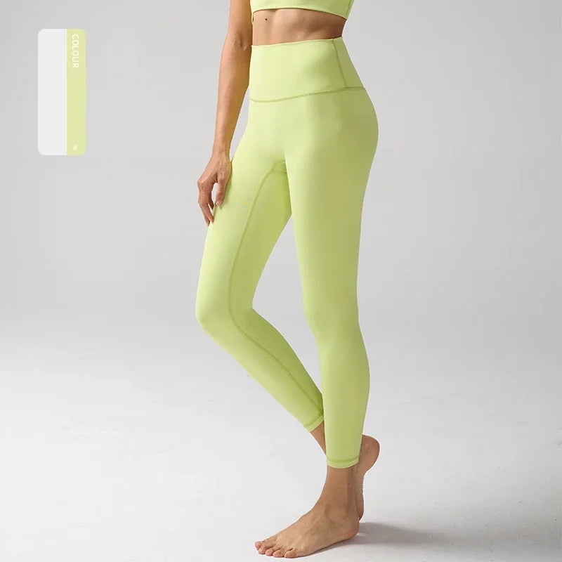 High Waist Naked Feeling Leggings Women Fitness Running Yoga Leggings Pants Energy Gym Tight Leggings Casual Workout Leggings - ATFH