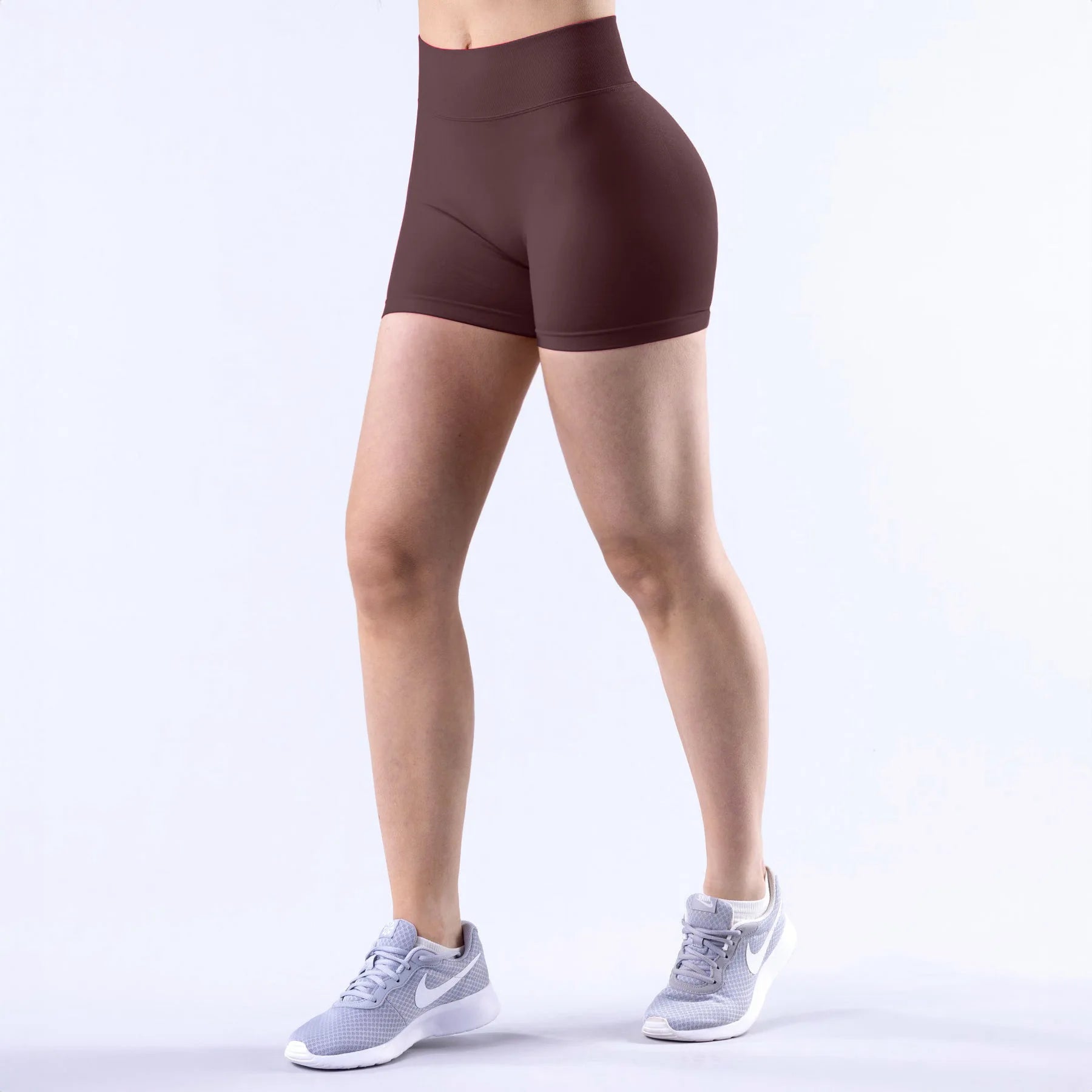 High Waist Seamless Yoga Shorts For Women - Highly Elastic, Butt Lifting, Suitable For Running, Fitness And Outdoor short
