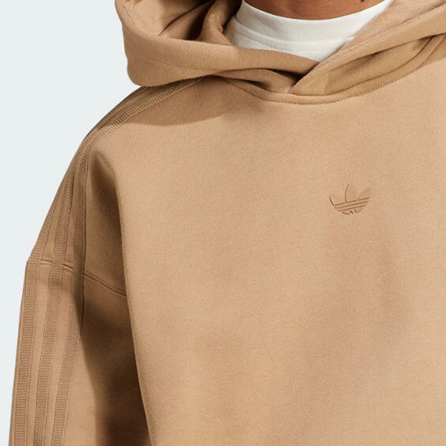 Adidas genuine clover men's casual hooded retro loose sweatshirt IY2290 - ATFH