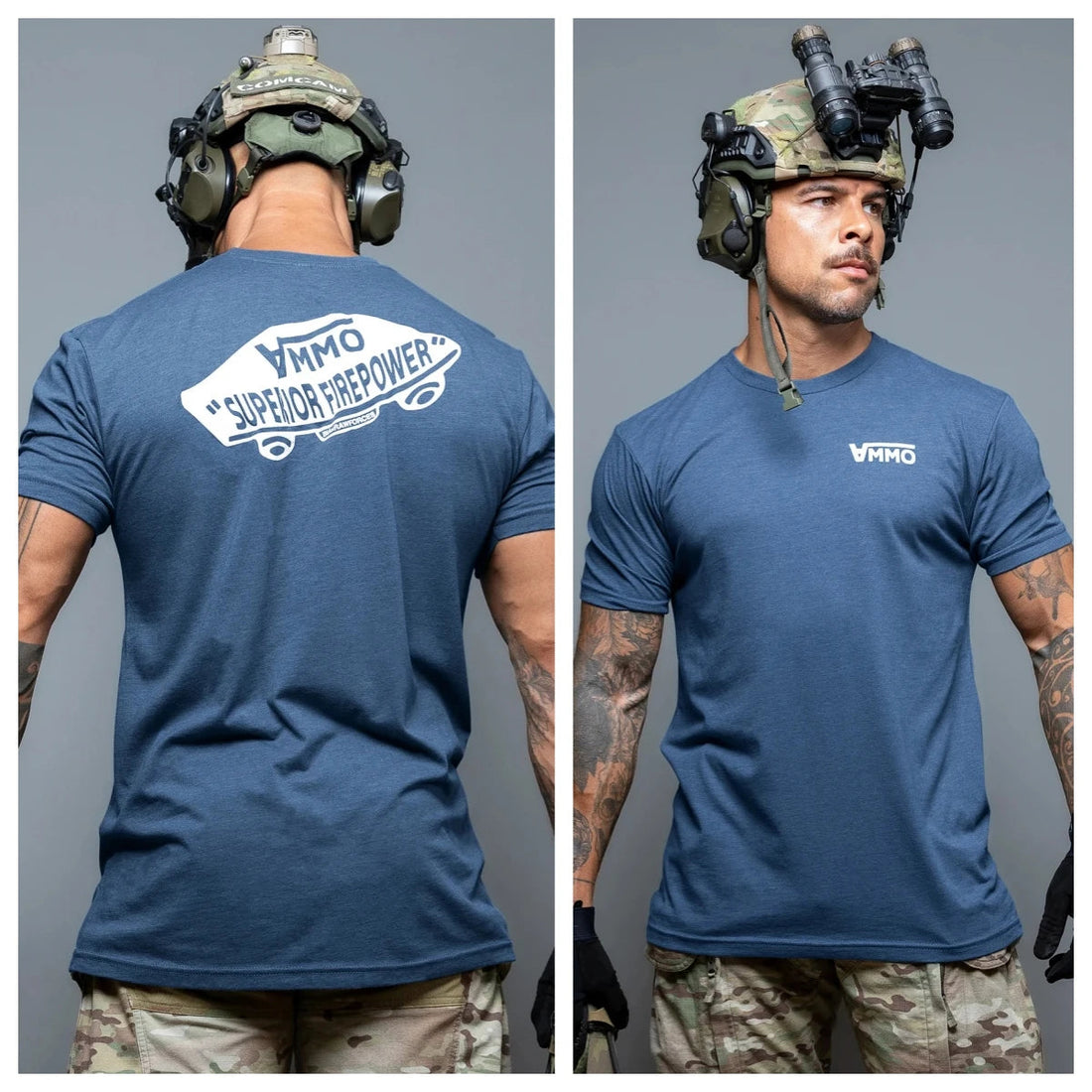 Acta Non Verba Military Tactical Art Style Summer Casual T-shirt Men's and Women's Luxury Brand ATFH