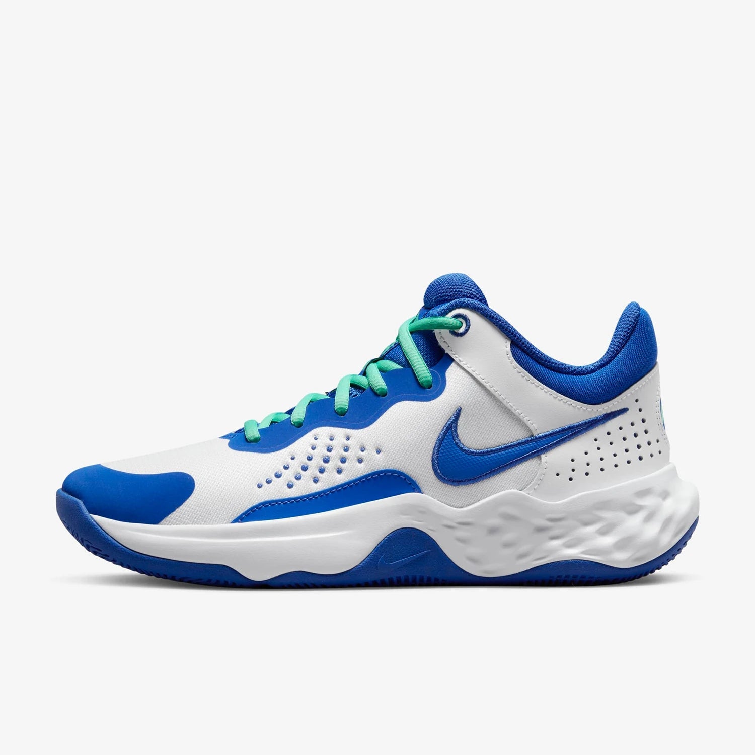 Nike Official Authentic Sports Men's Lace-Up Thick-Sole Wear-Resistant Cushioned Basketball Shoes DD9311-102 ATFH