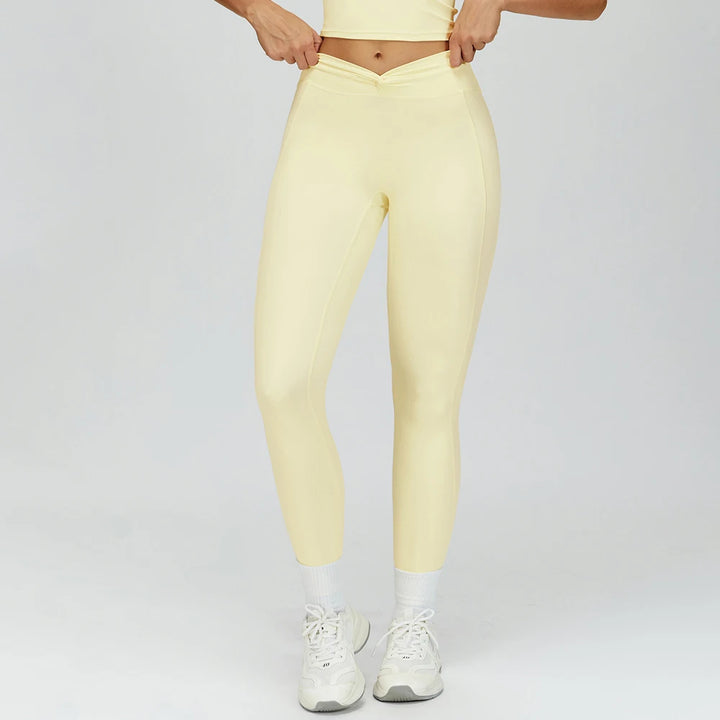 Yoga Pants High Waist Sports Leggings Women Running Fitness Gym Leggings Women Workout Tights Yoga Clothing Female Legging - ATFH