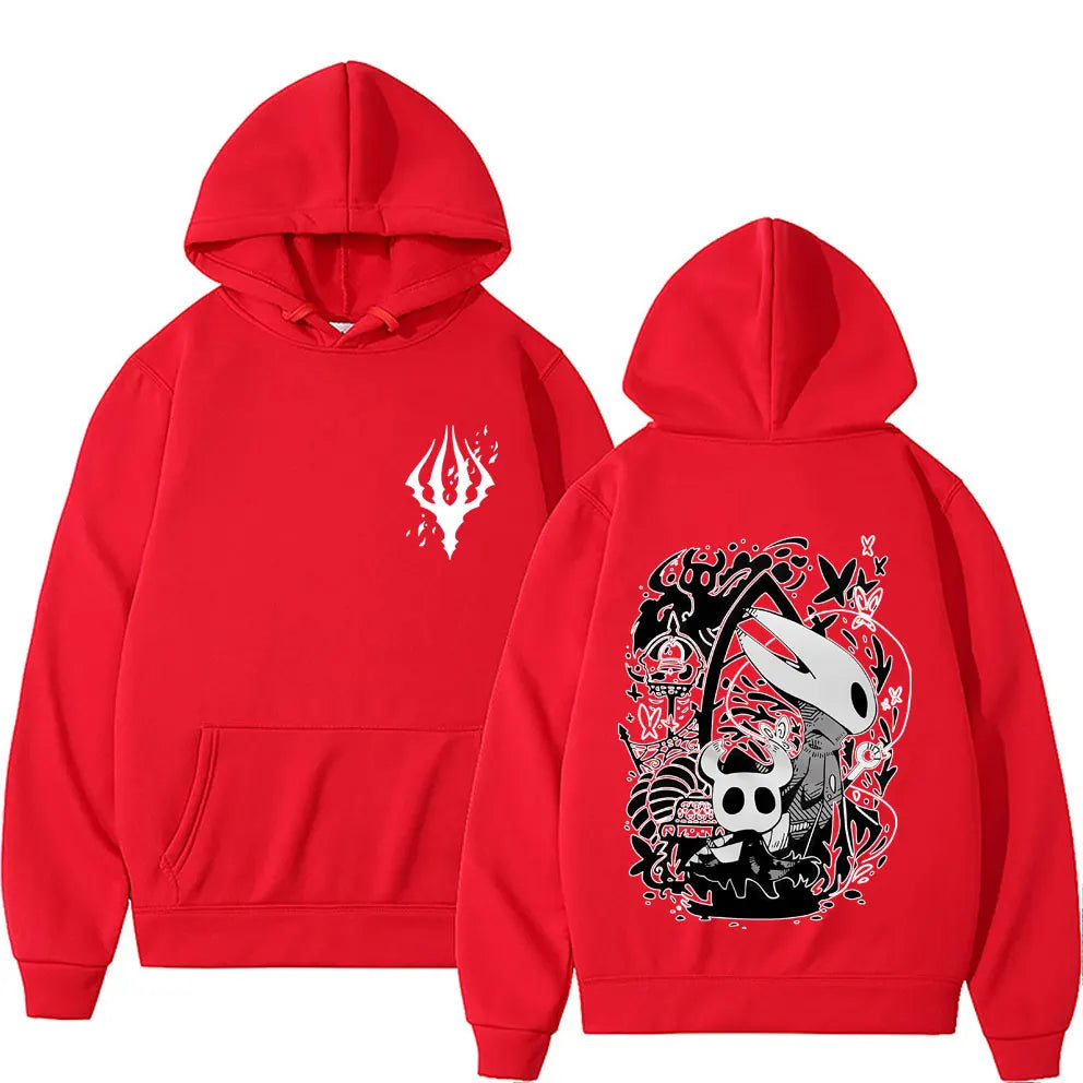 Game Hollow Knight Graphic Hoodie Men Women Clothing Casual Oversized Streetwear Male Vintage Fleece Hoodies Fans Gift hoodies
