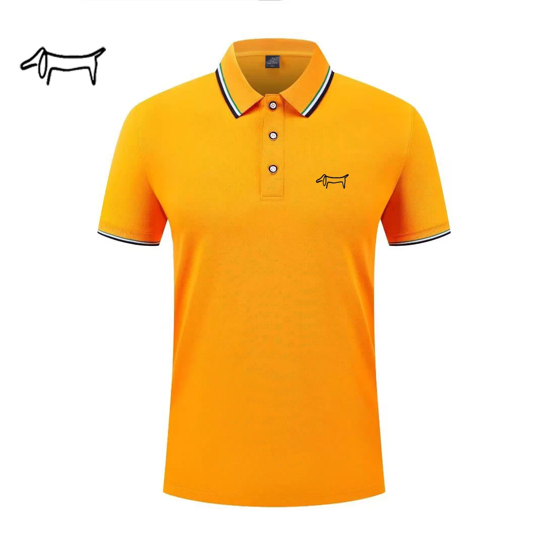 Summer New Polo Shirt Man,Light Luxury Brand Shirts,Fashion Short Sleeve Tops,Golf Wear Sports T Shirt,Men's Women Clothes