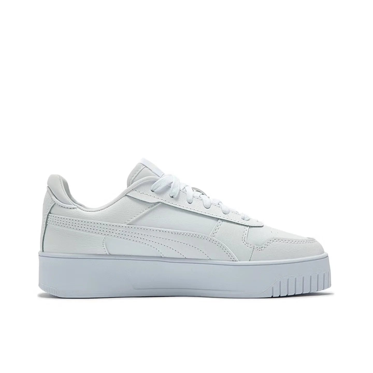 Puma Carina Street: Comfortable, Minimalist, High-Quality, Durable, Non-Slip Low-Top Sneakers for Women – White  389390-01