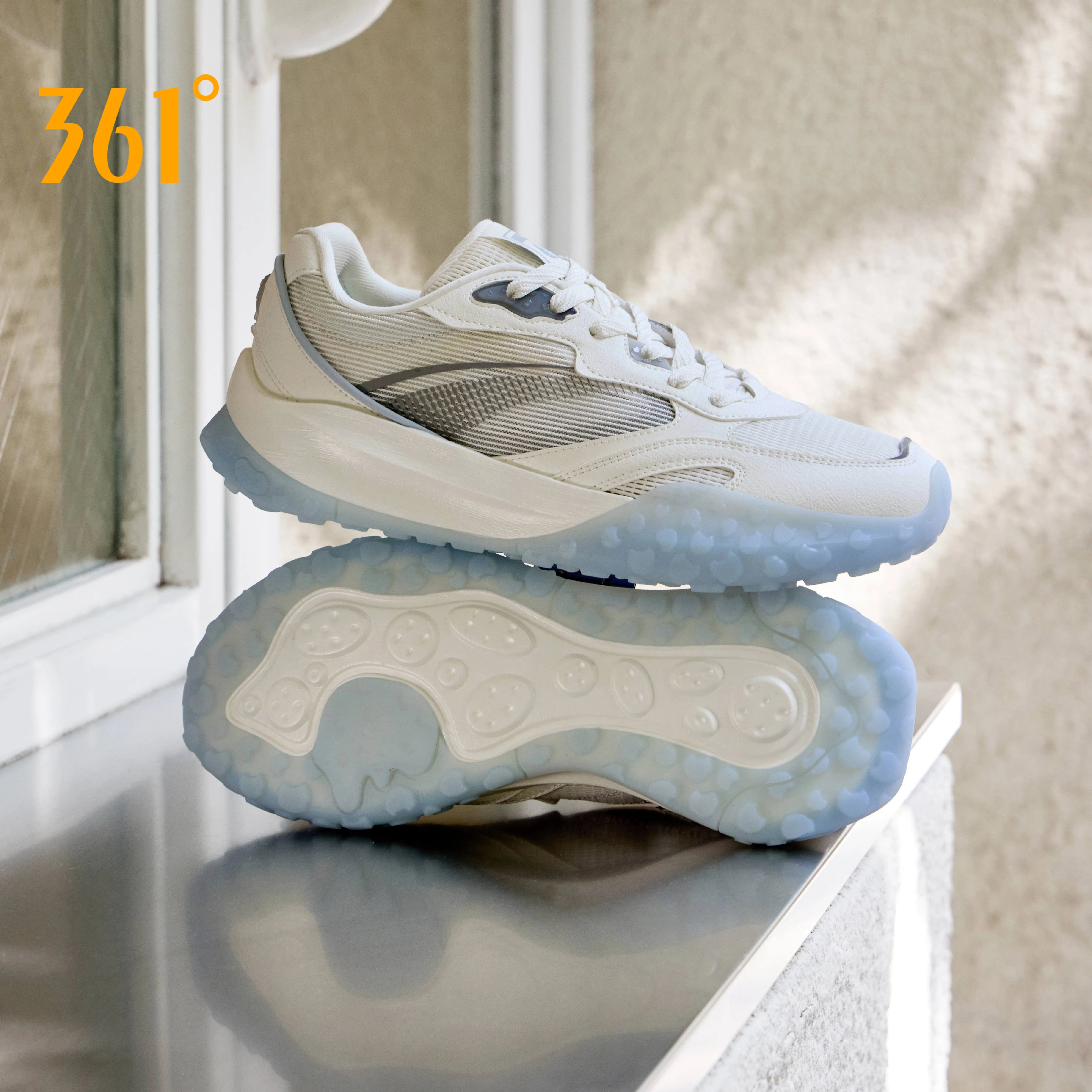 361 Degrees Subin SE Men Running Shoes Balanced Breathable Mesh Lightweight Cushioning Jogging Comfort Male Sneakers 672616774