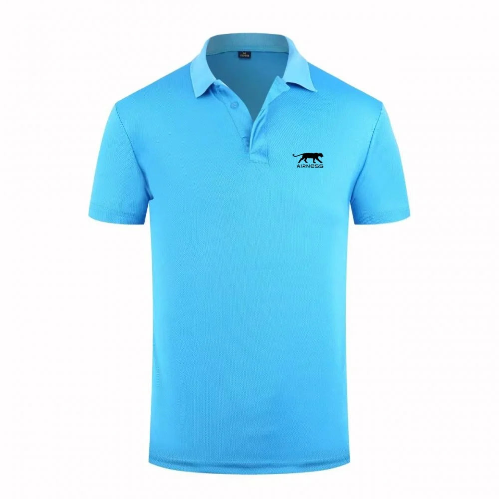 2026 New Hot Sale Men's Summer Casual Breathable Comfortable Polo Shirt Men's  High Quality Short Sleeve T-Shirt