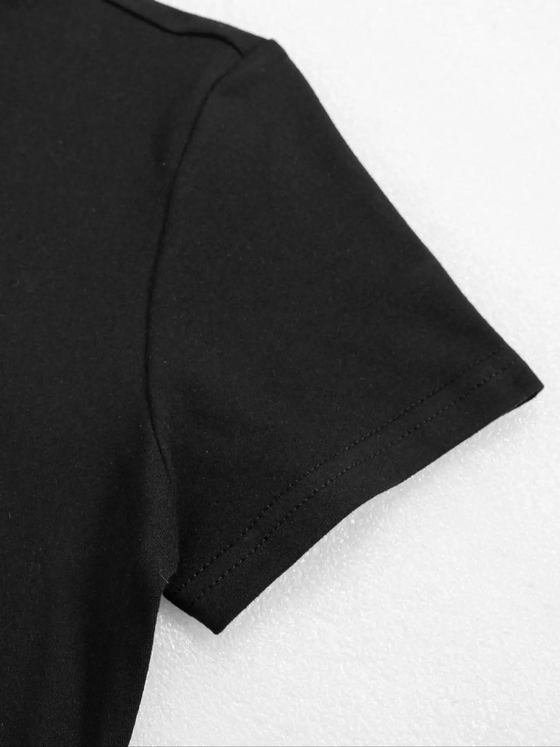 Women's Slim Fit Casual T-Shirt Black - ATFH