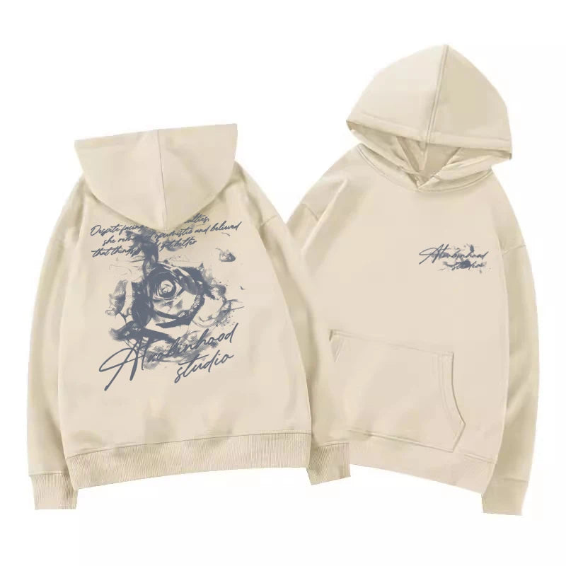 2023 Men Women Hoodie Pullover Outdoor Street Casual Loose Sports Comfort Sporty Versatile Daily Winter Autumn Sweatshirt
