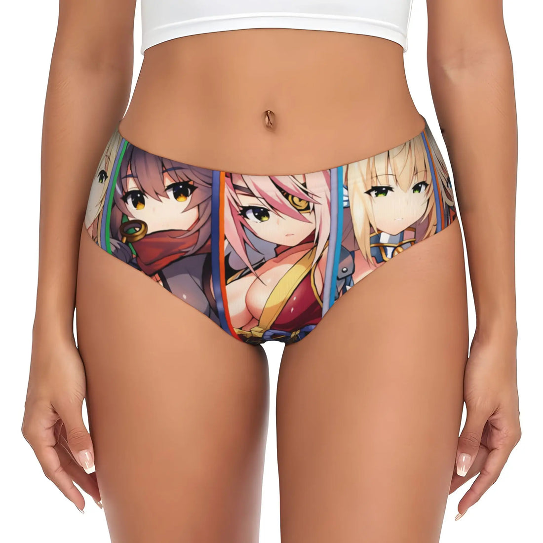 Game Japan Anime Tenkafuma  Brief Panties Women Comfort Stretch Comic  Underwear