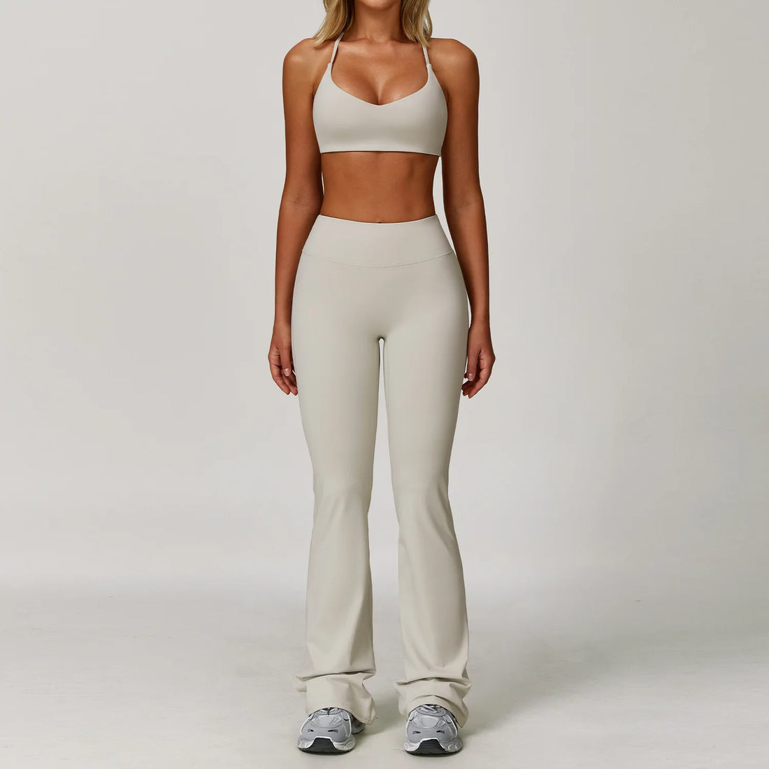 2/3PCS Yoga Suit Sports Set Gym Set Women Tracksuit Running Workout Clothes Long Sleeve Sports Bra Athletic Wear Yoga Clothing - ATFH