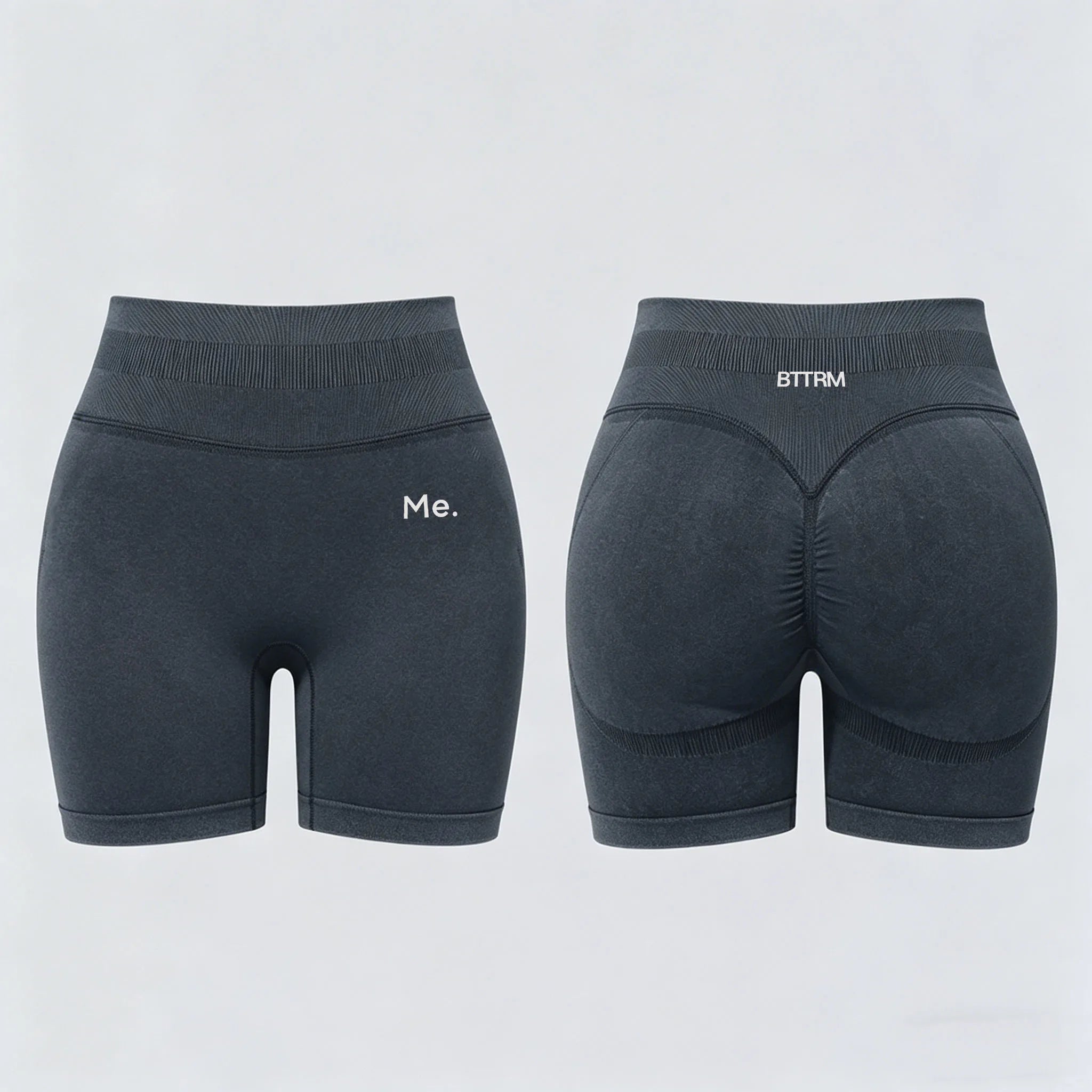 BetterMe High Waist Yoga Shorts Women Sand Washed Yoga Shorts Workout Shorts Fitness Yoga Lift Butt Fitness Yoga Gym Running Sho
