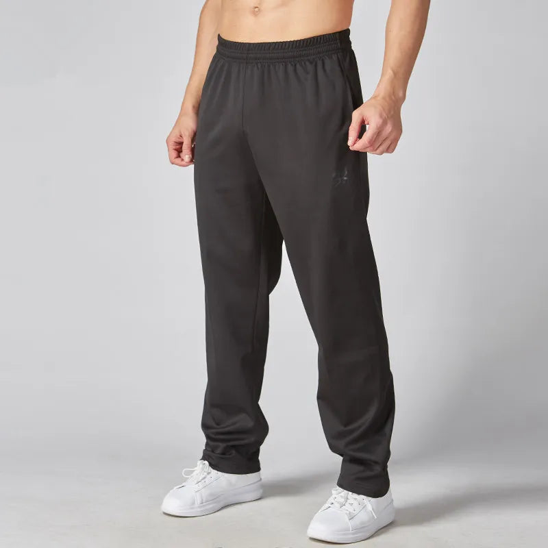 Men Running Pants Work Out Sports Fitness Football Mens Soccer Training Pant Hiking Jogging Long Trousers Sweatpants Sportwear