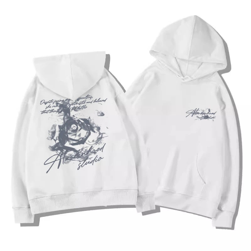 2023 Men Women Hoodie Pullover Outdoor Street Casual Loose Sports Comfort Sporty Versatile Daily Winter Autumn Sweatshirt