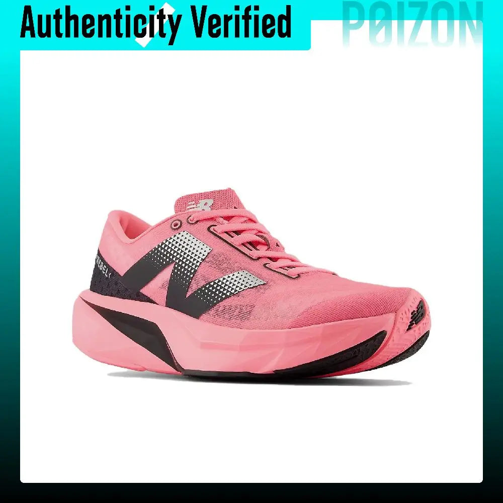 New Balance Rebel V4 Running Shoes Women's Low-top Ultra Pink With Black And White WFCXCU4