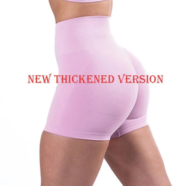 Women High Waist Sport Shorts Seamless Workout Shorts Scrunch Butt Fitness Shorts Women's Sports Short Pants Gym Clothing Tahsi Fashion House