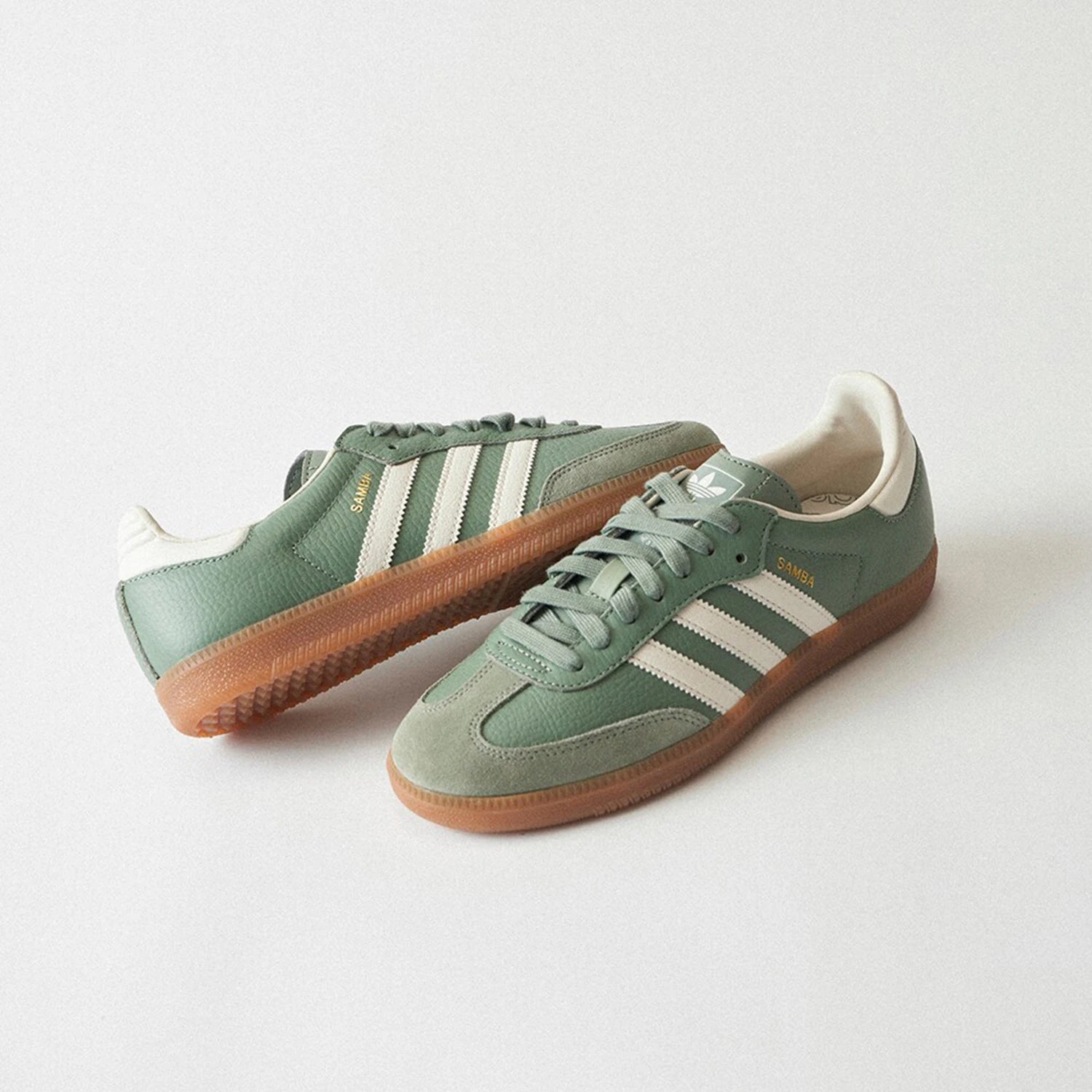 Adidas Official Genuine Three Stripes SAMBA OG W Women's Casual Sneakers IE7011 ATFH