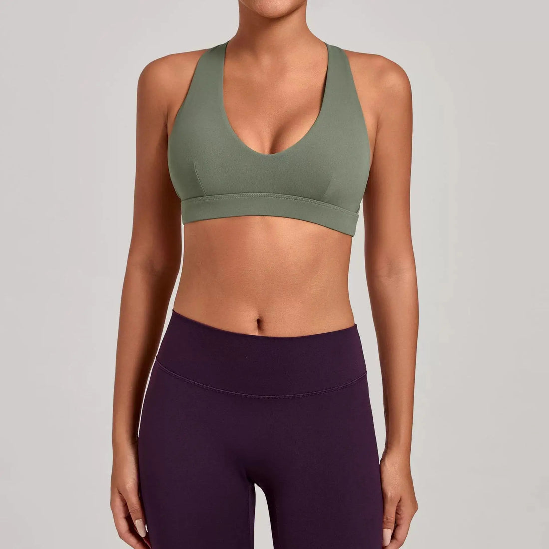 New Arrival Sports Sexy Bra Women Support Push-up Open Cross Strap Back Gym wear Fitness Sports Underwear Yoga Workout Underwear - ATFH