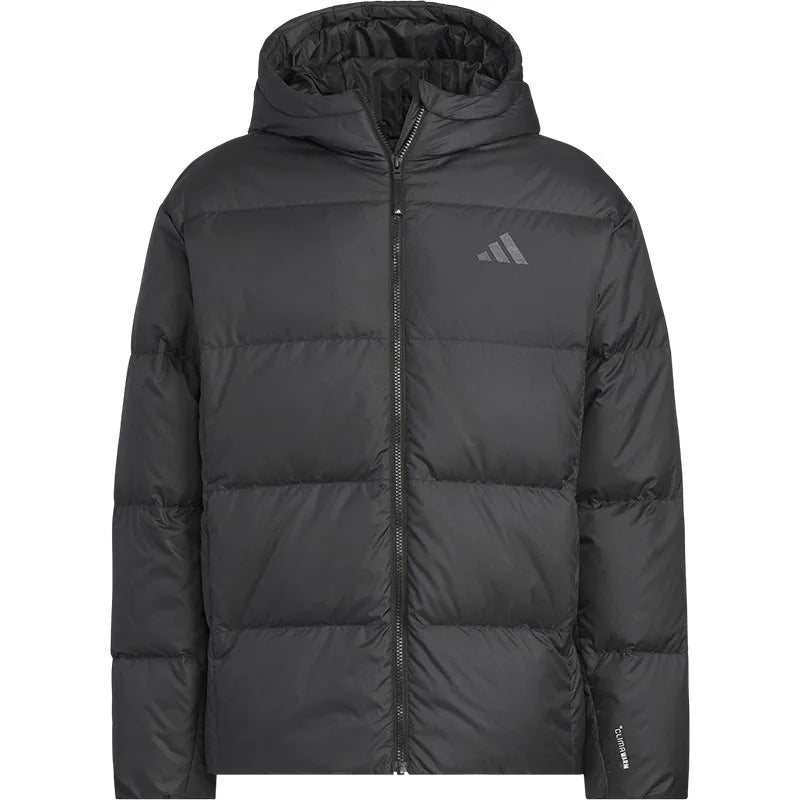 Adidas Men's Warm Hooded Casual Light Down Jacket KC2478