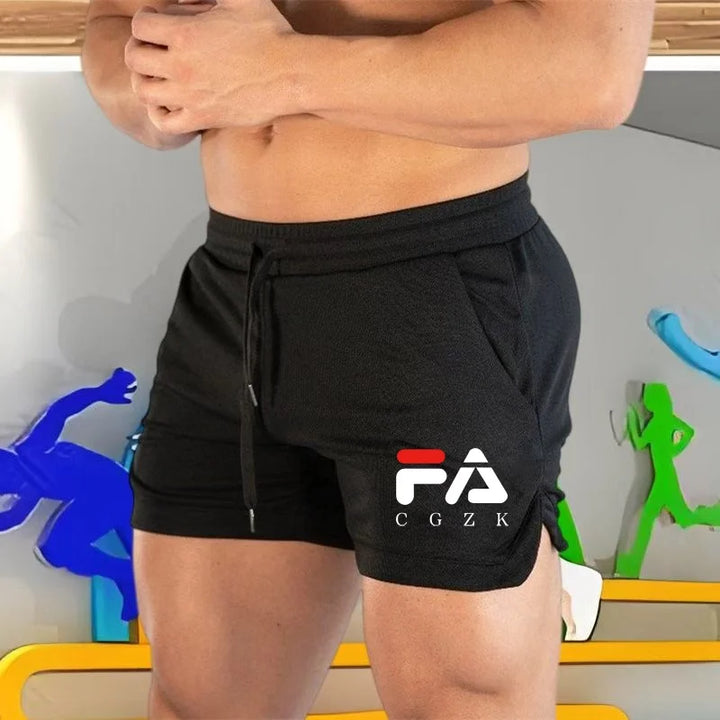 Summer Mesh Quick Drying Shorts Men's Sports Casual Shorts Men's Breathable Beach Pants Suitable for Fitness Outdoor Running