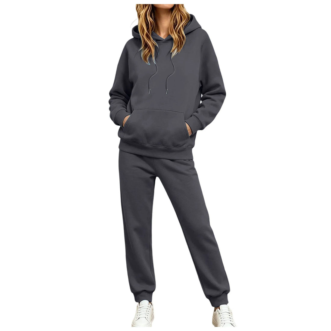 Women Jogging Bottoms Hoodie Tracksuit Sports Trousers Leisure Suit Set Hoodie Sweat Jacket Jogging Suit With Work Out Outfits